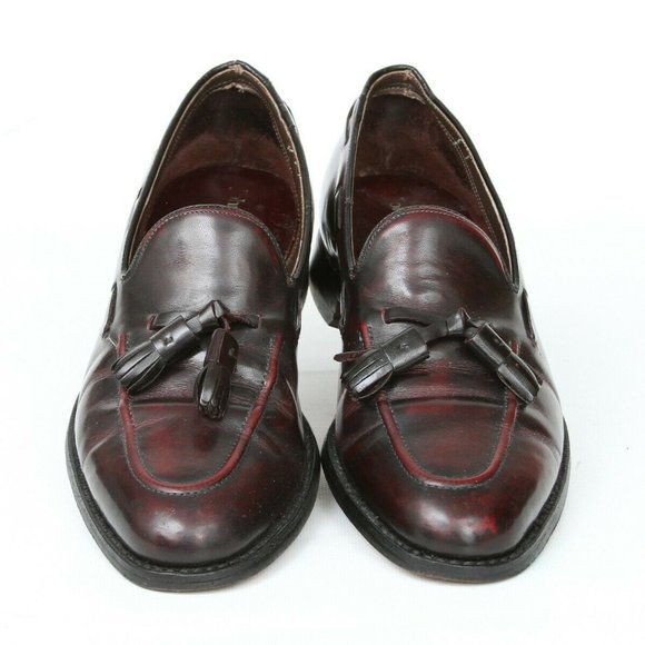 Vintage Johnston Murphy Apron Toe Tassel Loafers main image 7